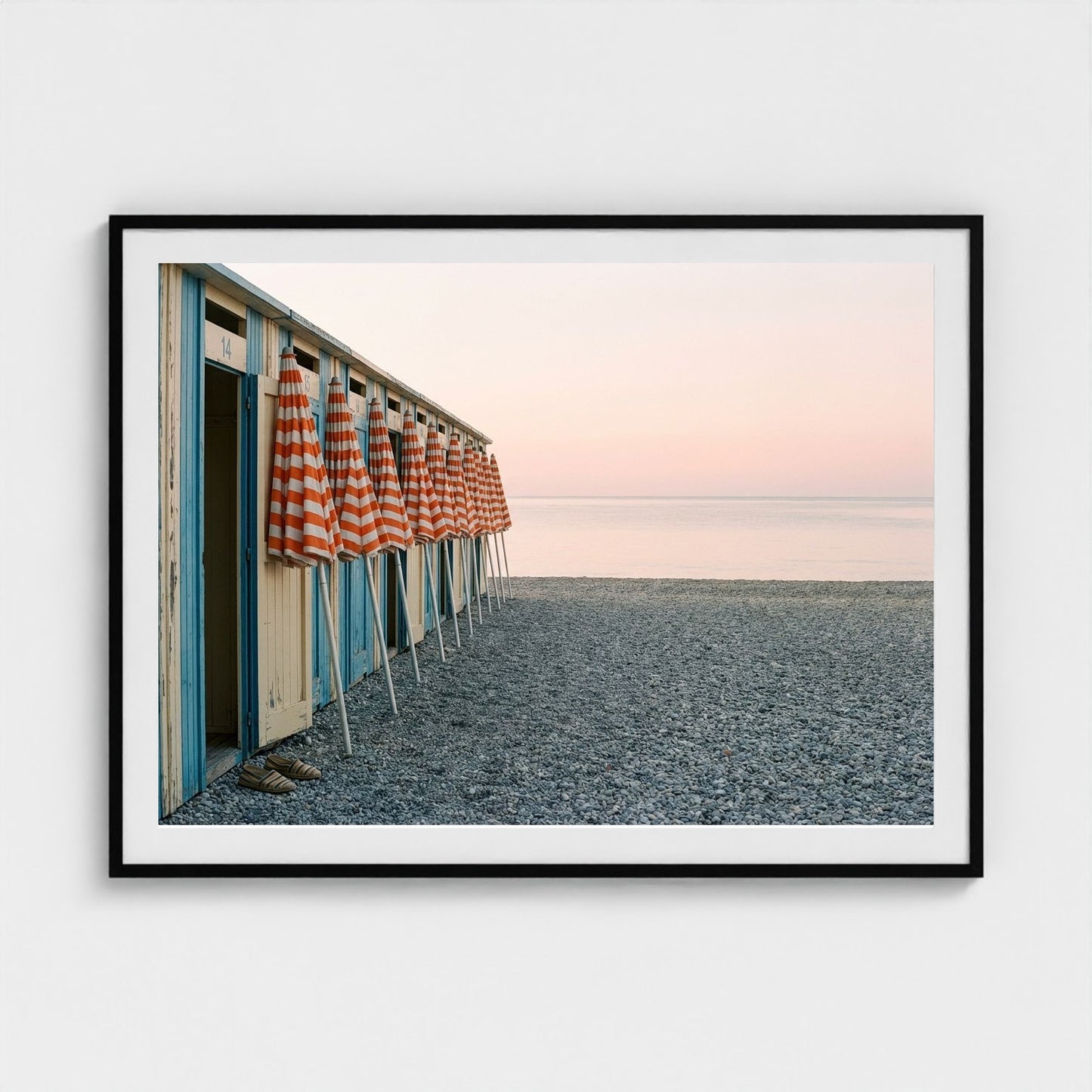 lido-morning 48x36-black frame frame