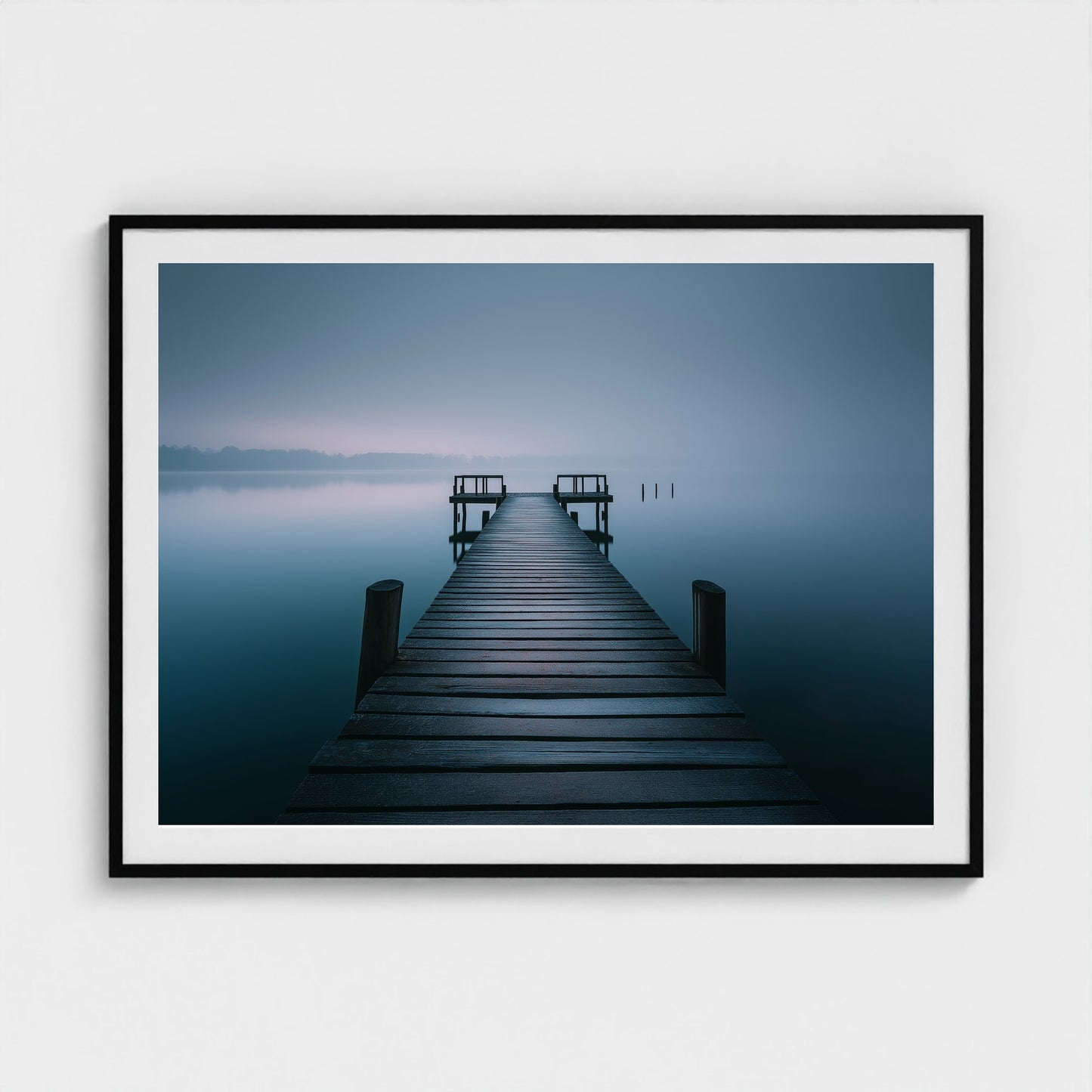 long-wooden-pier-vanishing-into-morning-fog-over-c-2382c4f2- 48x36-black frame frame