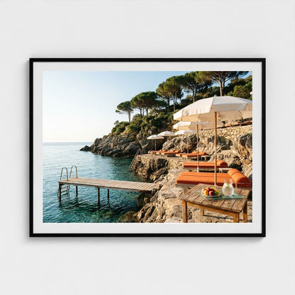 pellicano-beach-club 48x36-black frame frame