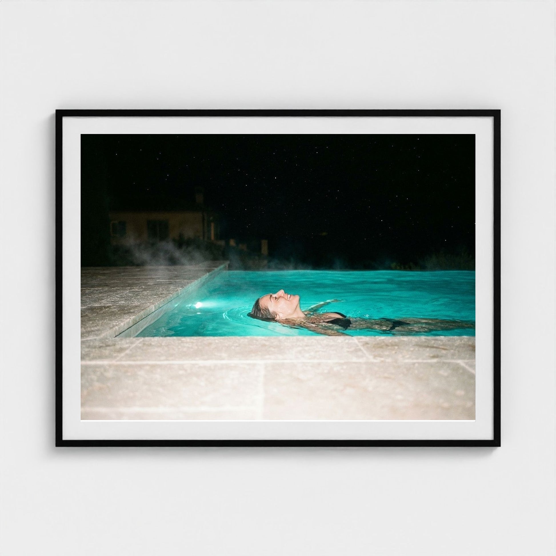 night-swim 48x36-black frame frame