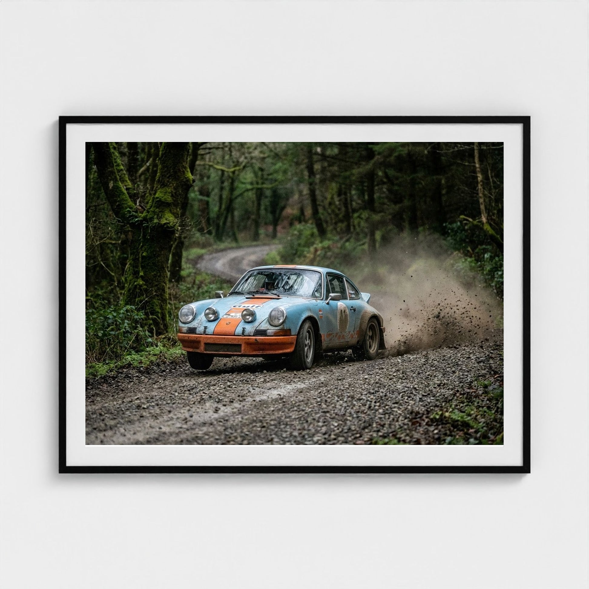 rally-stage 48x36-black frame frame