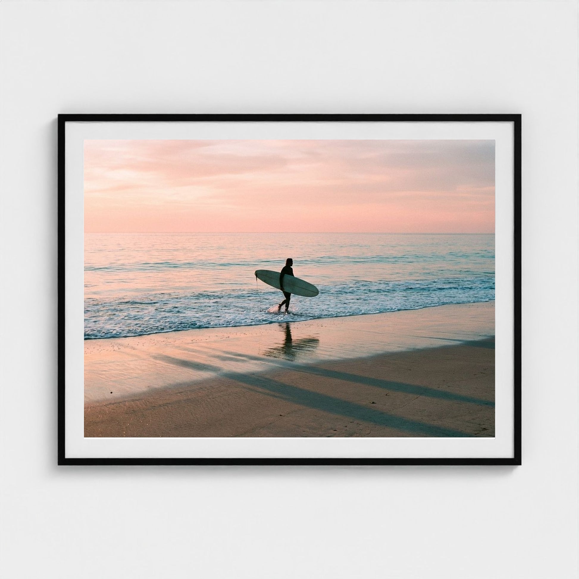 glass-off 48x36-black frame frame