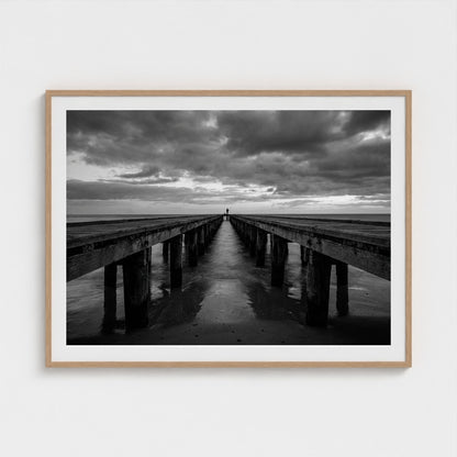 pier-silhouette 48x36-natural frame frame
