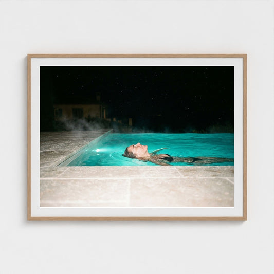 night-swim 48x36-natural frame frame
