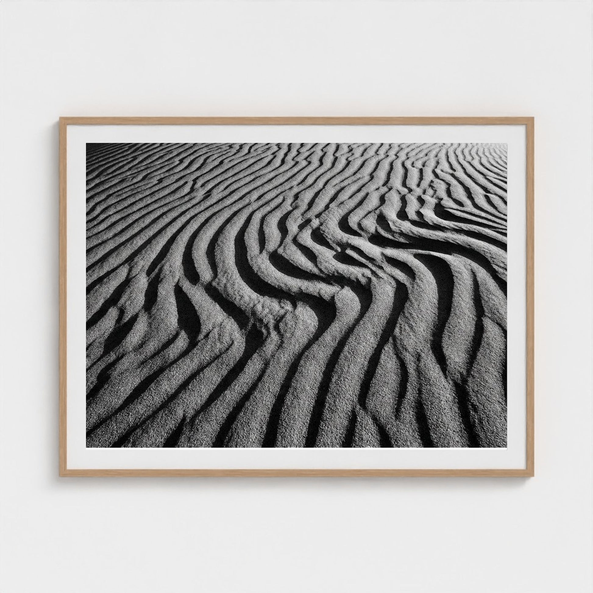 sand-dunes-abstract 48x36-natural frame frame