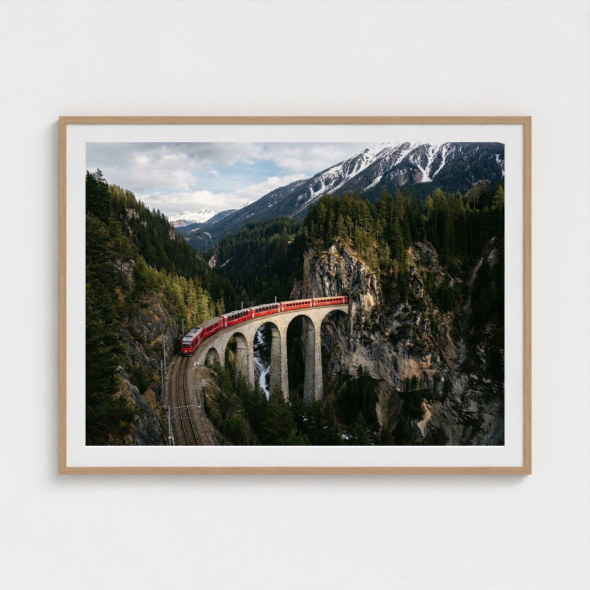 alpine-train 48x36-natural frame frame