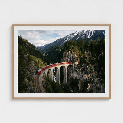 alpine-train 48x36-natural frame frame