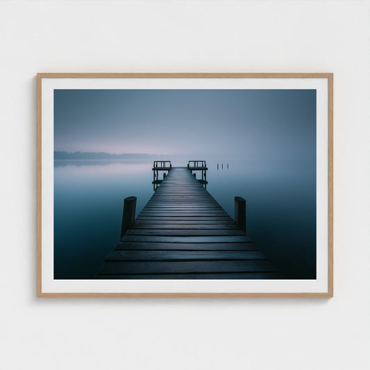 long-wooden-pier-vanishing-into-morning-fog-over-c-2382c4f2- 48x36-natural frame frame