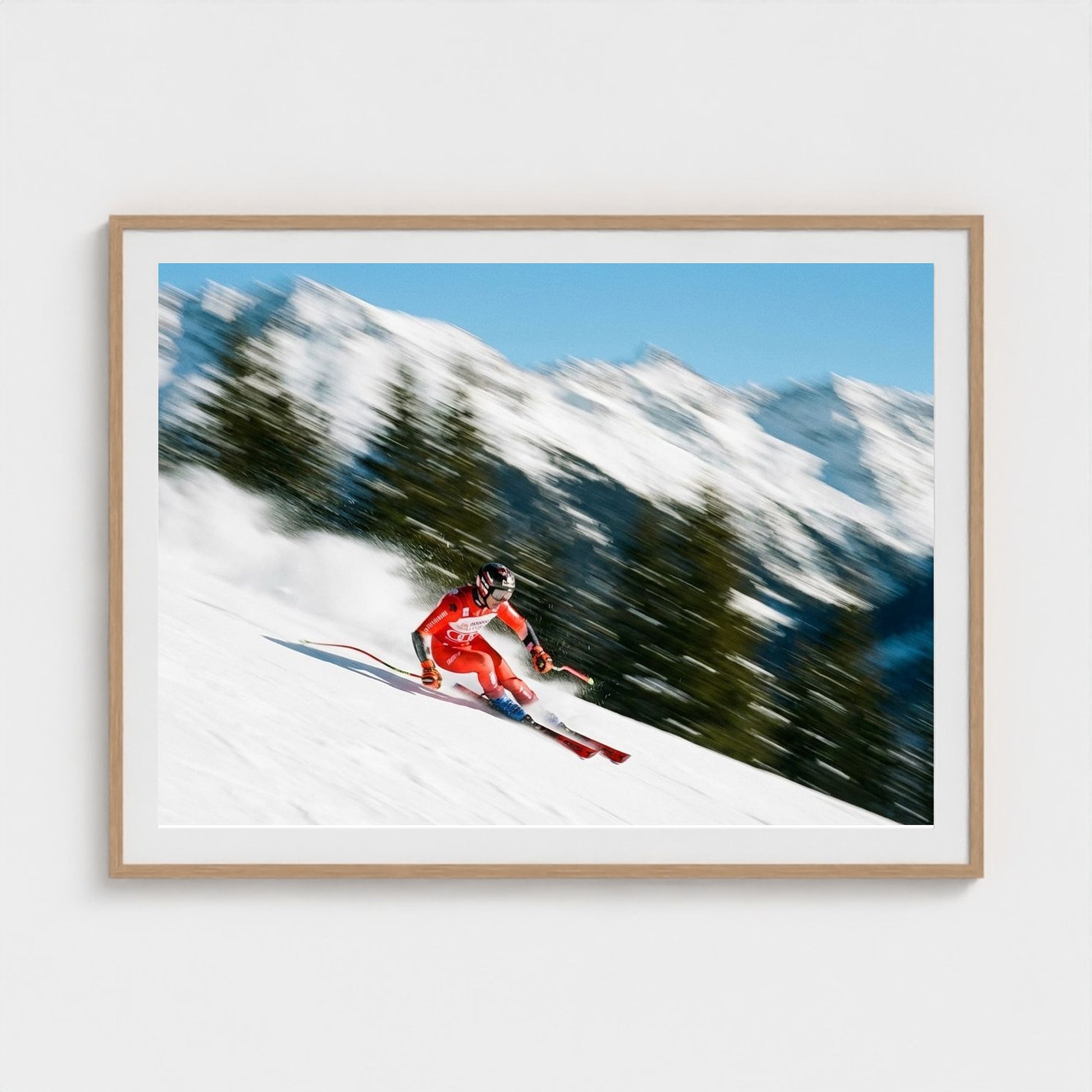 ski-descent 48x36-natural frame frame