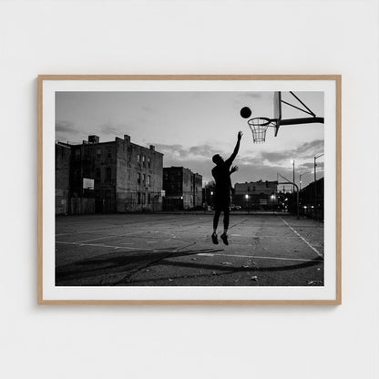 basketball-court 48x36-natural frame frame