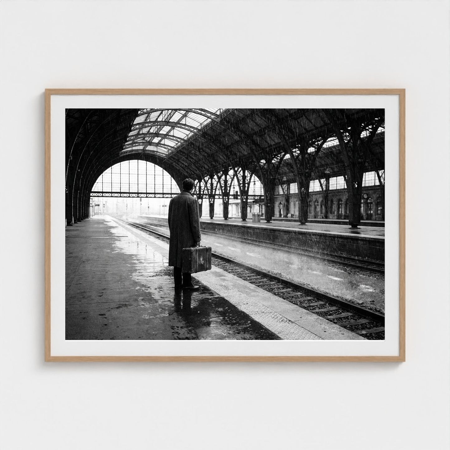 rain-station 48x36-natural frame frame