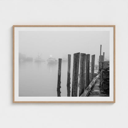 harbor-fog 48x36-natural frame frame