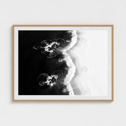 bw-shoreline-geometry 48x36-natural frame frame