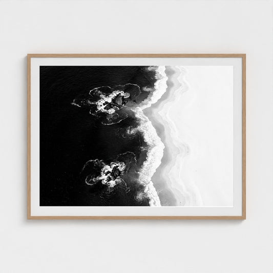bw-shoreline-geometry 48x36-natural frame frame