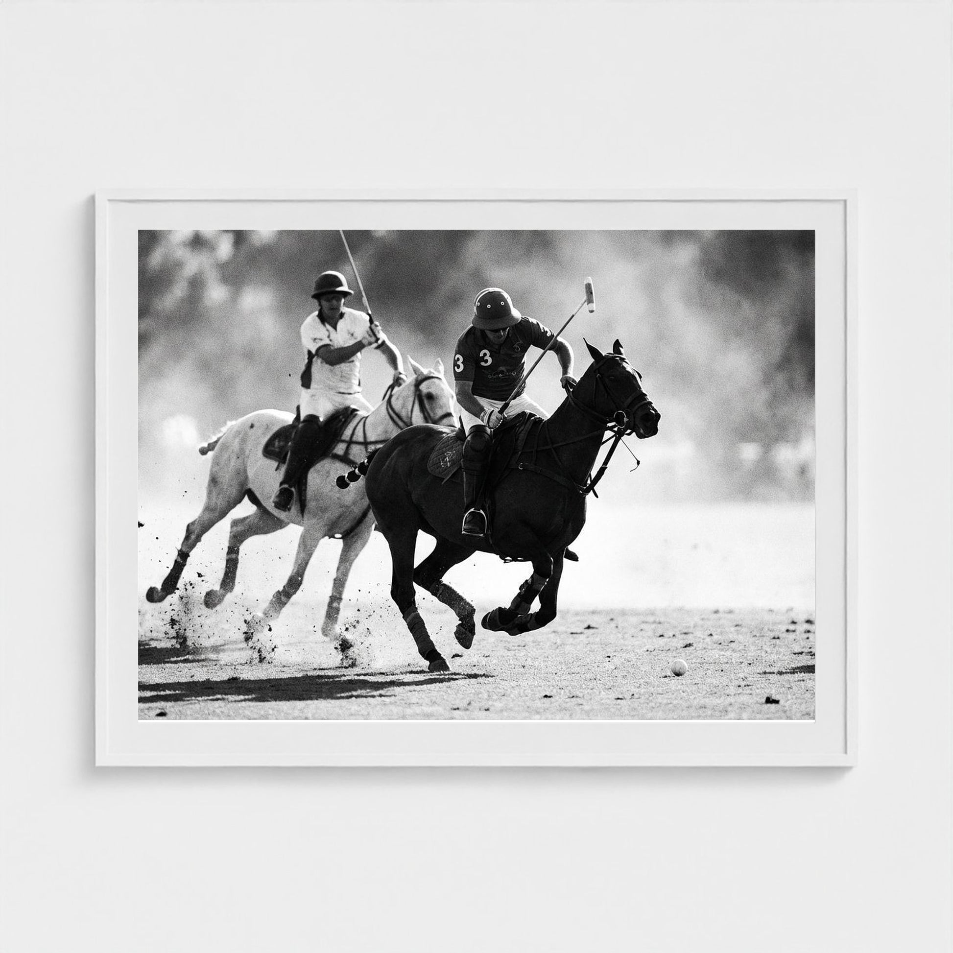 polo 48x36-white frame frame