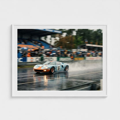 le-mans-blur 48x36-white frame frame