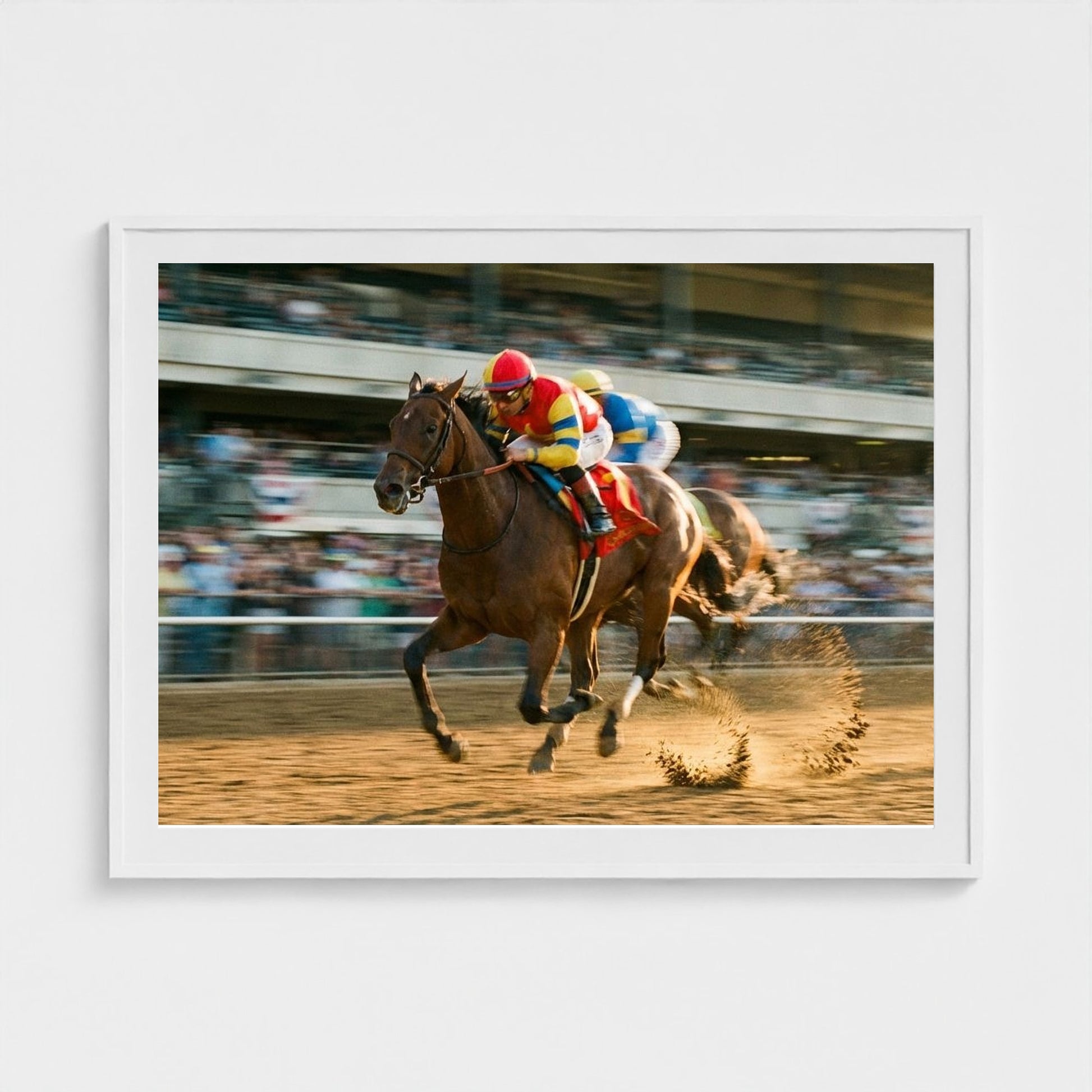thoroughbred-sprint 48x36-white frame frame