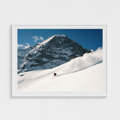 whiteout 48x36-white frame frame
