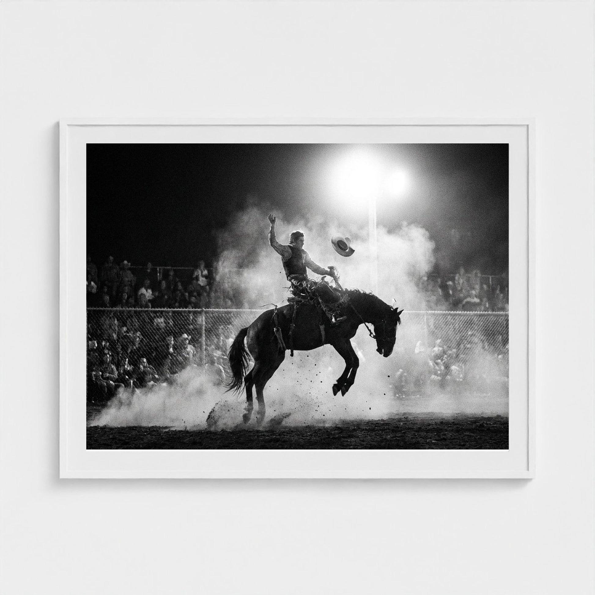rodeo-dust 48x36-white frame frame