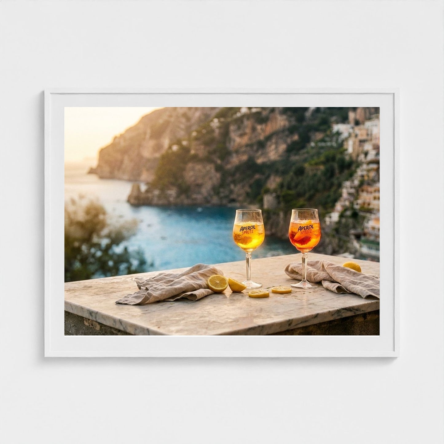 aperitivo-hour 48x36-white frame frame