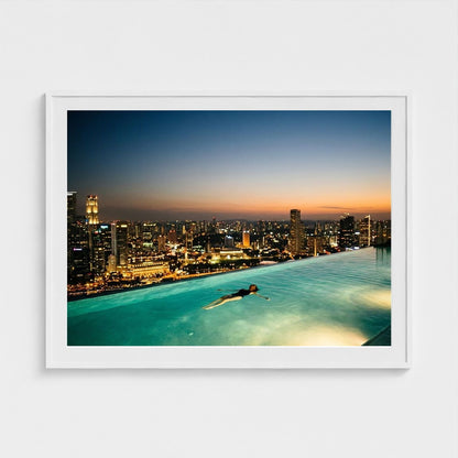 rooftop 48x36-white frame frame