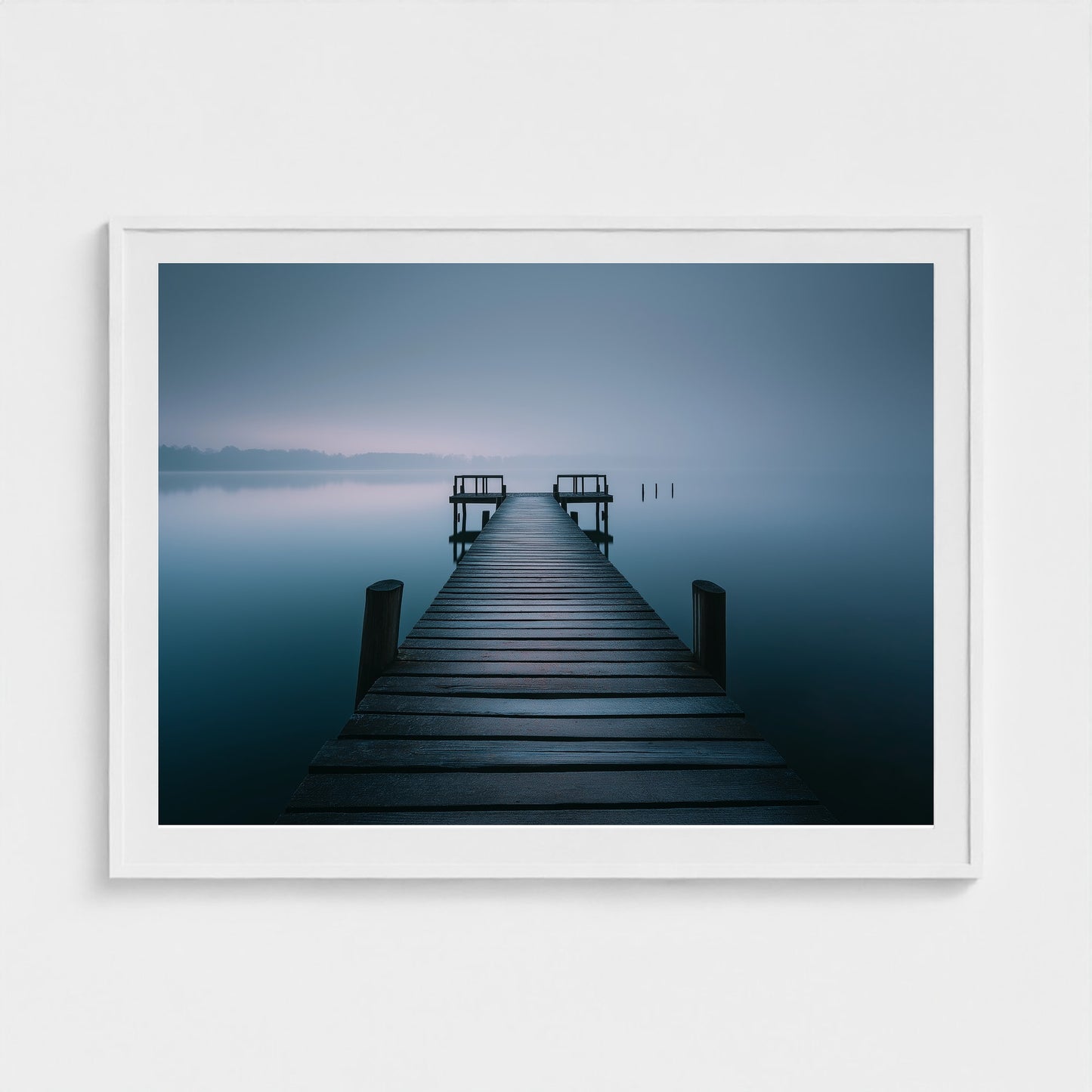 long-wooden-pier-vanishing-into-morning-fog-over-c-2382c4f2- 48x36-white frame frame