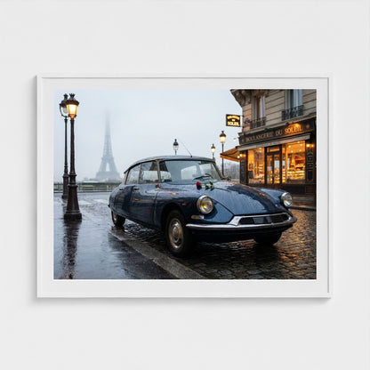 paris-dawn 48x36-white frame frame