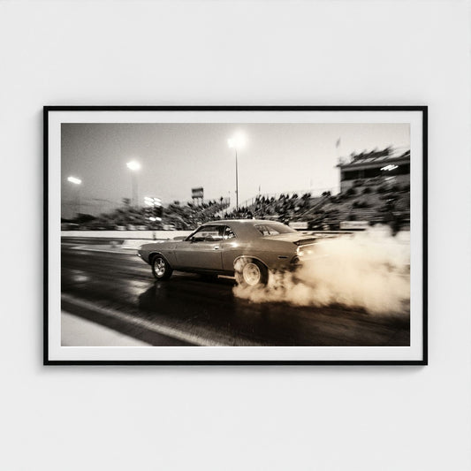 drag-strip-launch 60x40-black frame frame