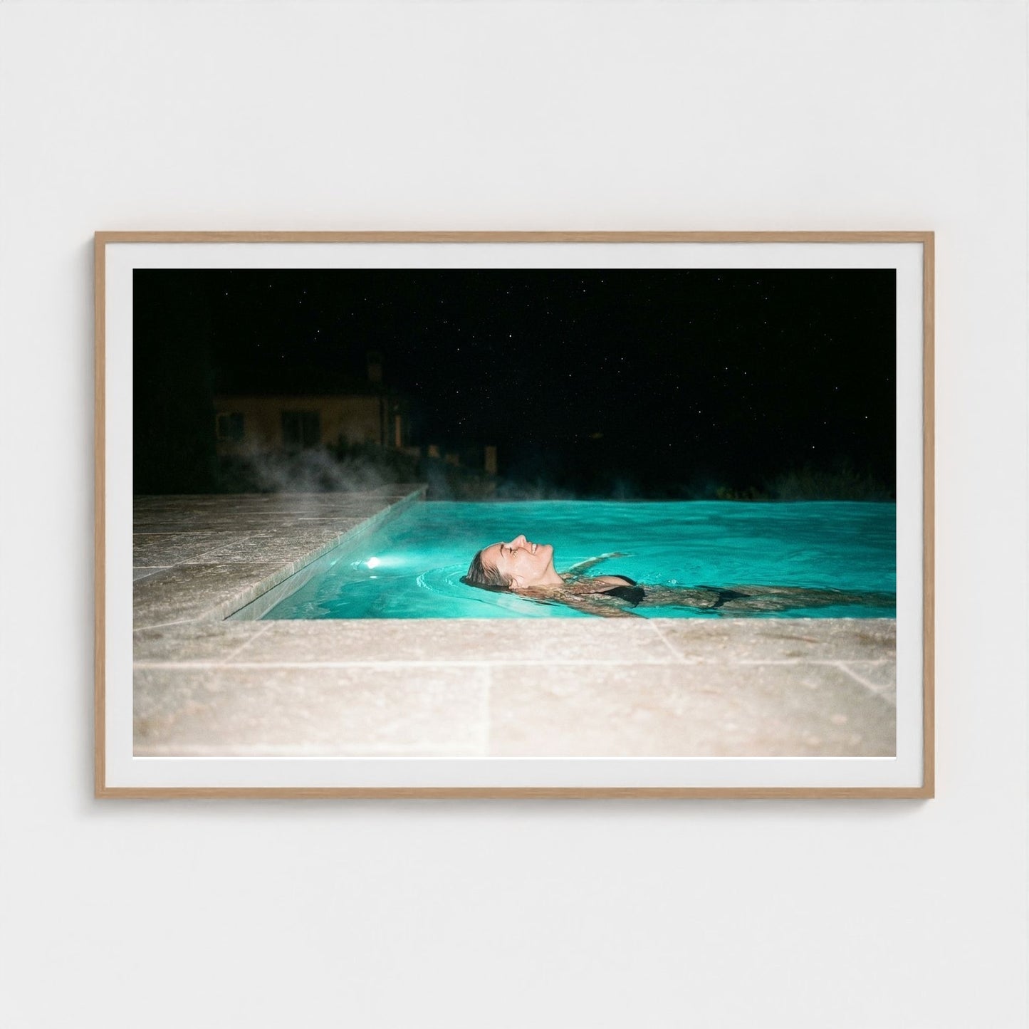 night-swim 60x40-natural frame frame