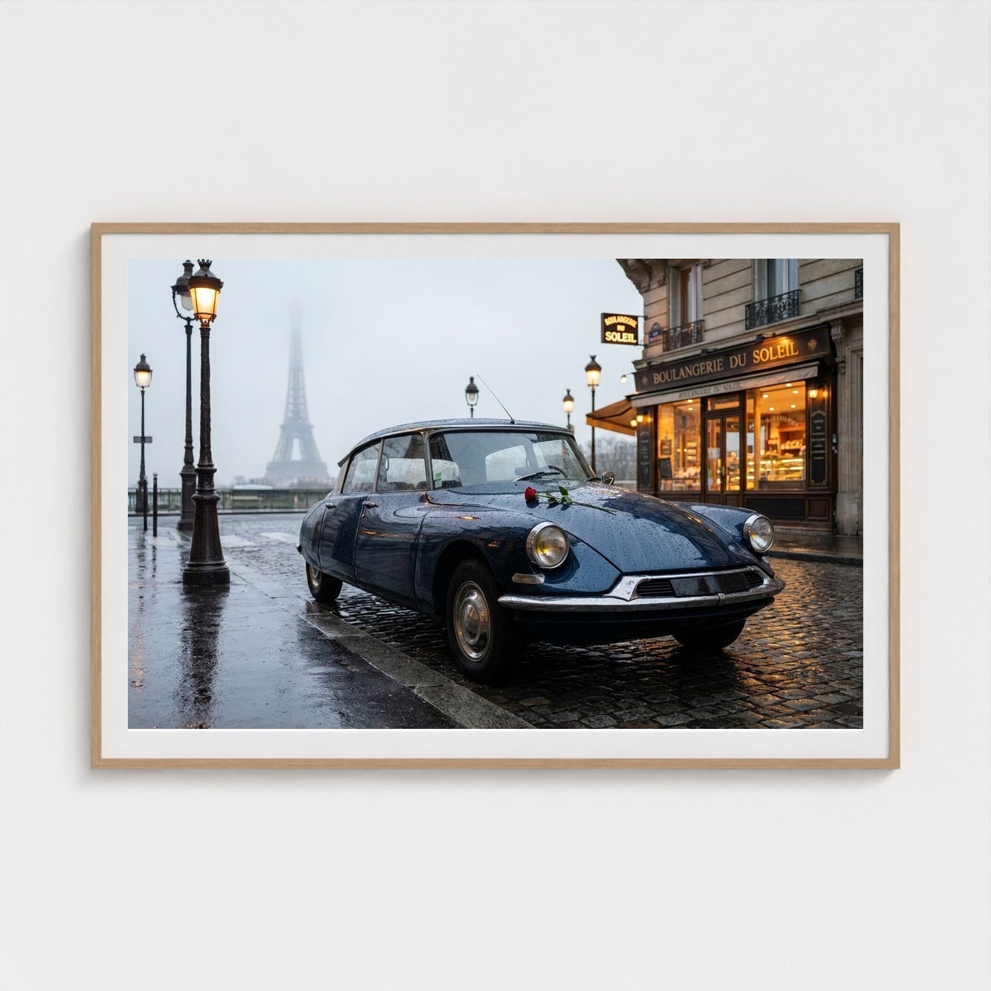 paris-dawn 60x40-natural frame frame