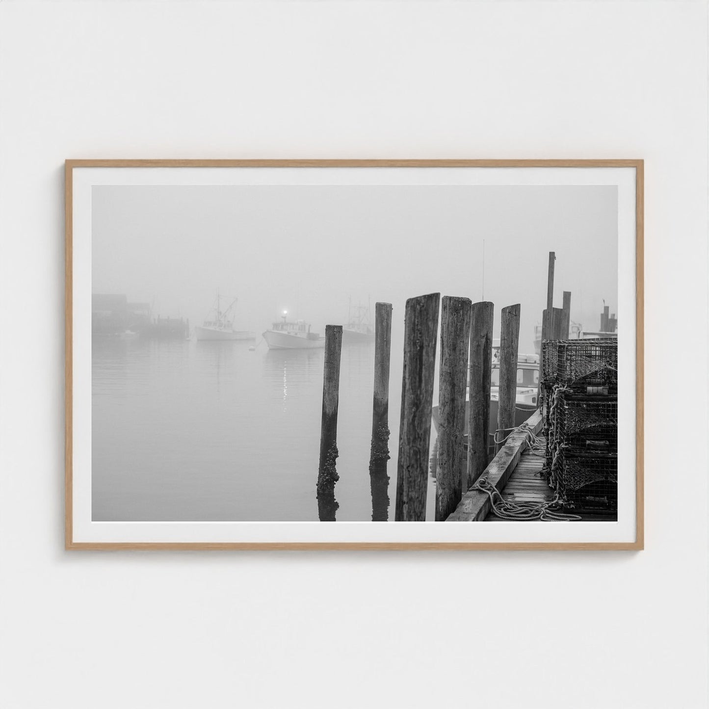 harbor-fog 60x40-natural frame frame