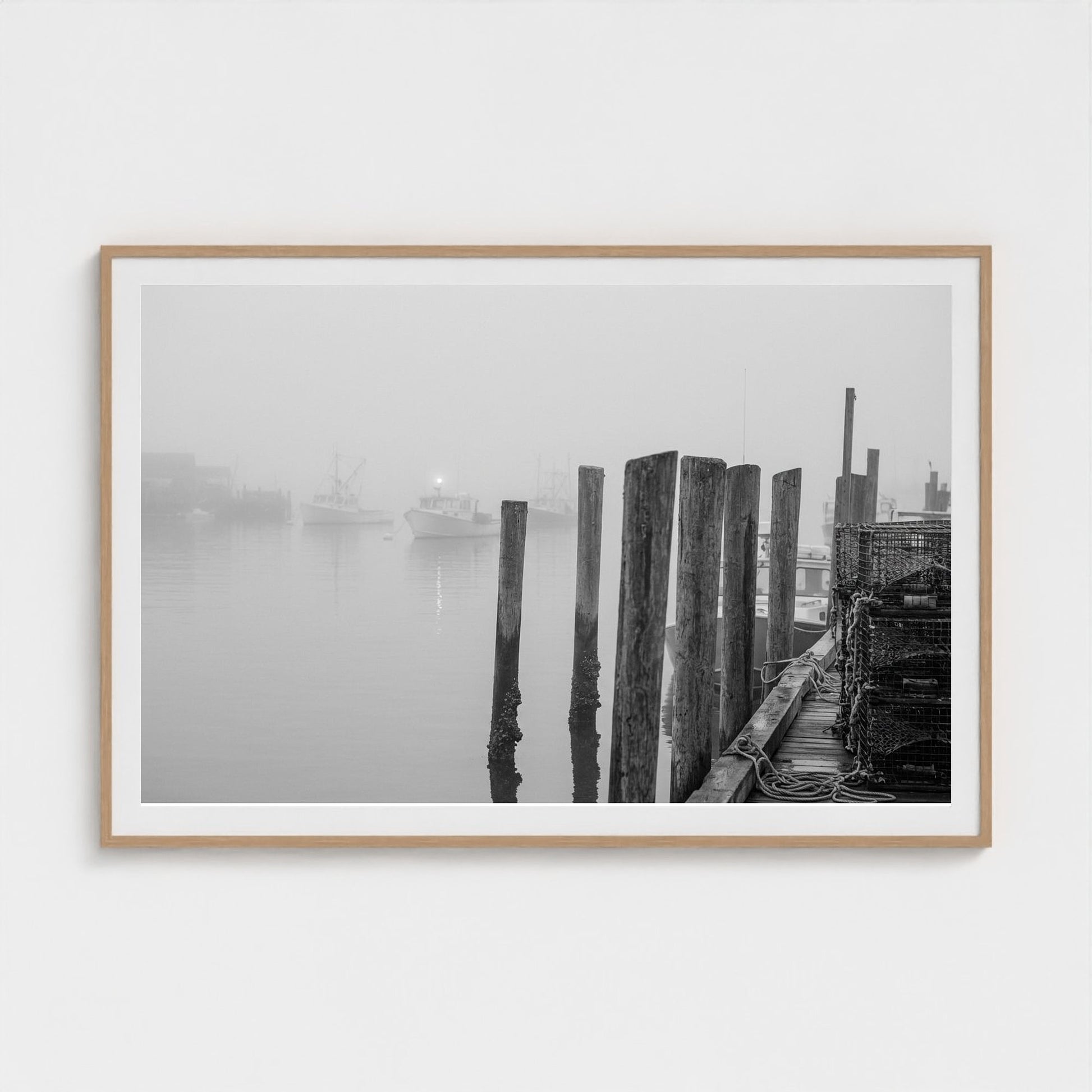 harbor-fog 60x40-natural frame frame