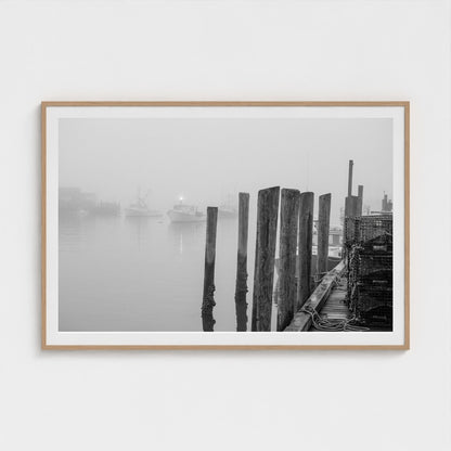 harbor-fog 60x40-natural frame frame