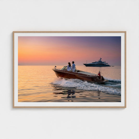 tender-at-sunset 60x40-natural frame frame