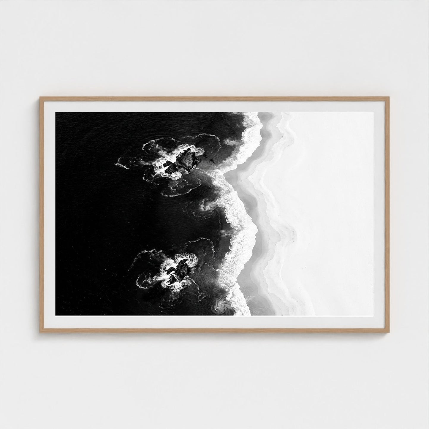 bw-shoreline-geometry 60x40-natural frame frame
