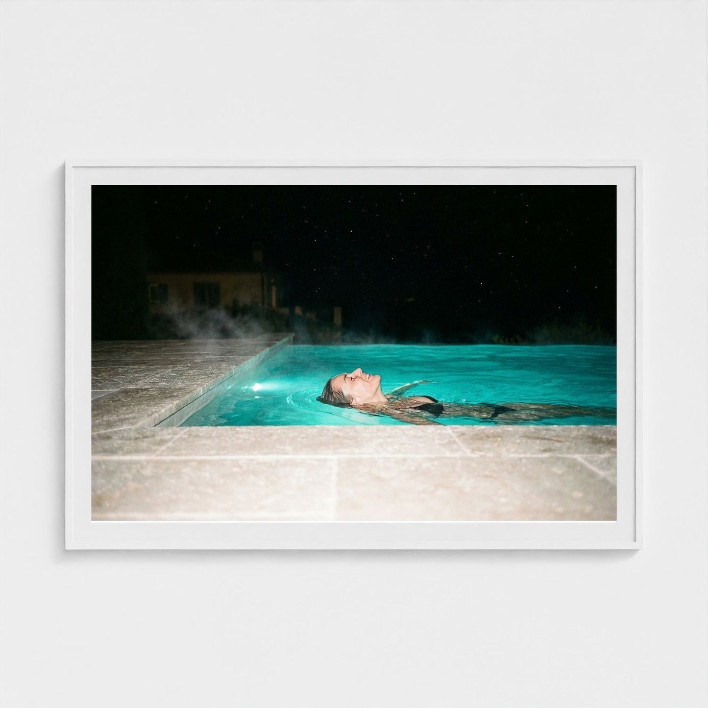 night-swim 60x40-white frame frame