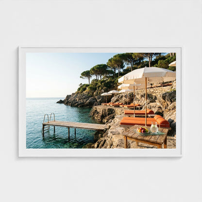 pellicano-beach-club 60x40-white frame frame