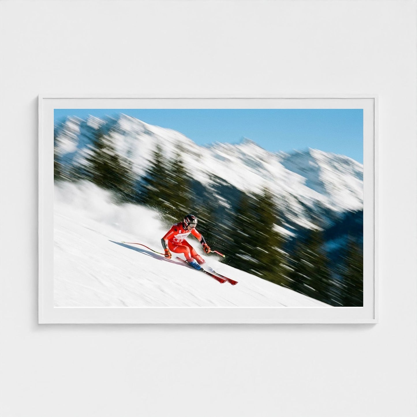 ski-descent 60x40-white frame frame