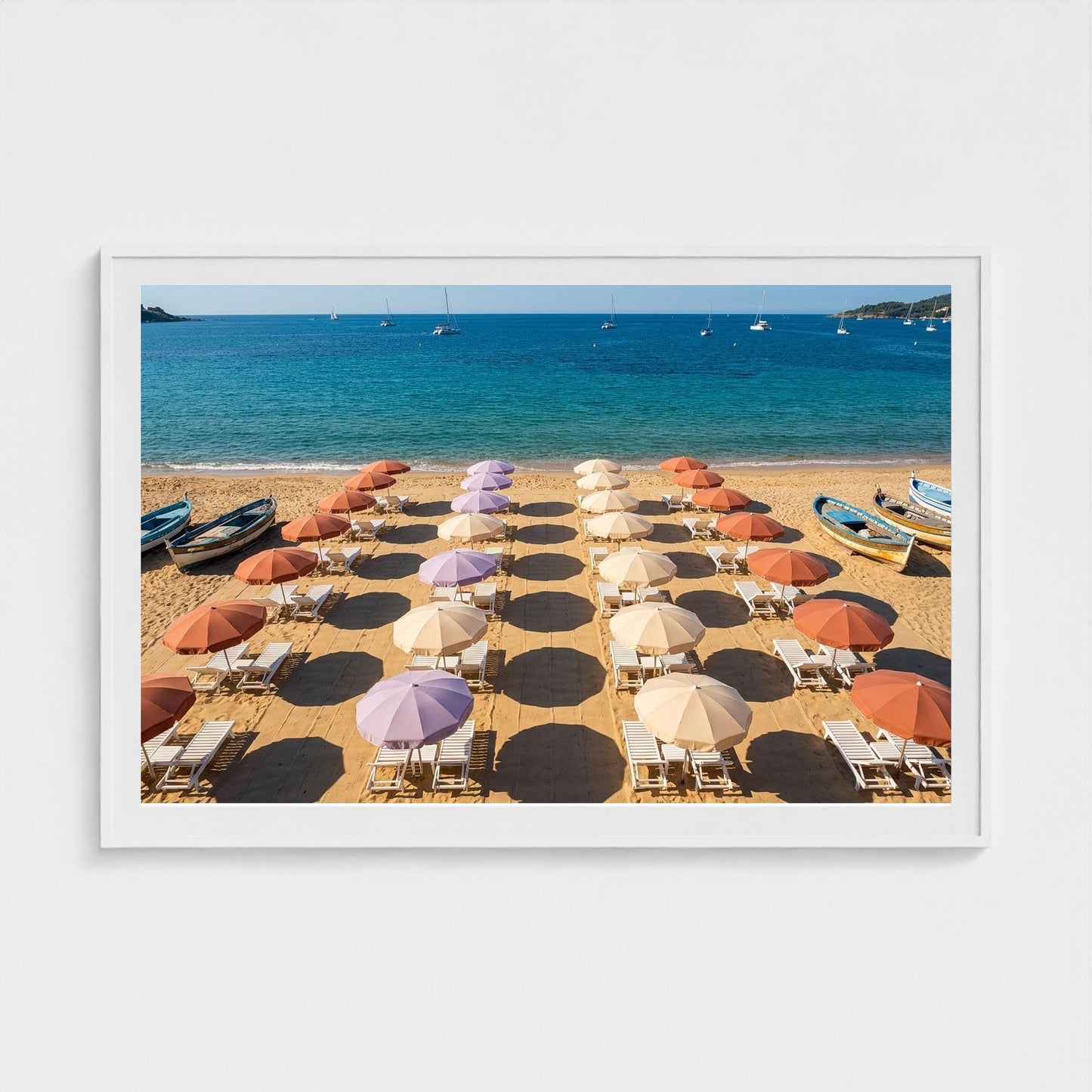 st-tropez-parasols 60x40-white frame frame