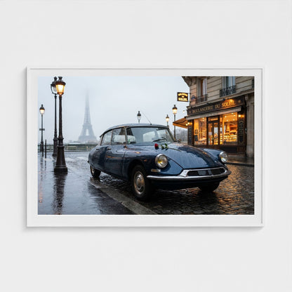 paris-dawn 60x40-white frame frame