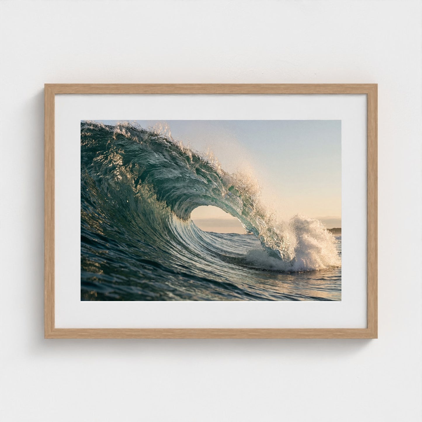 atlantic-wave-curl 24x18 natural frame