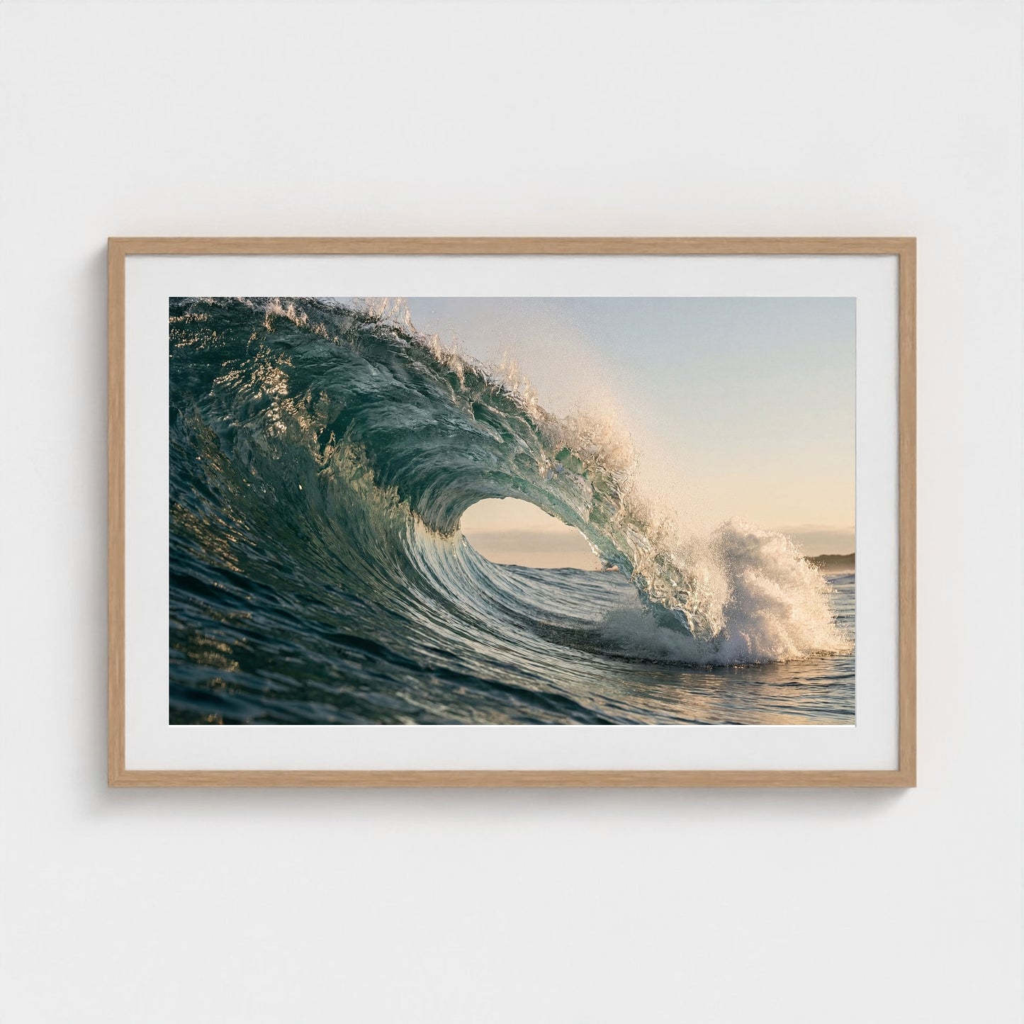 atlantic-wave-curl 36x24 natural frame