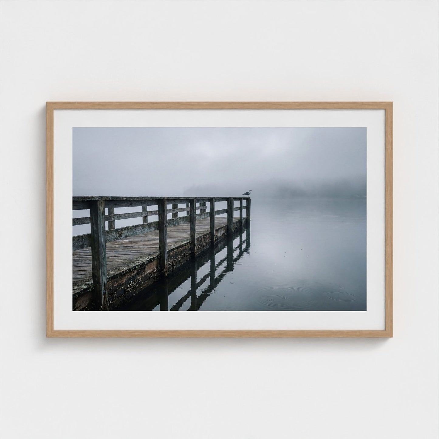 maine-pier-storm 36x24 natural frame
