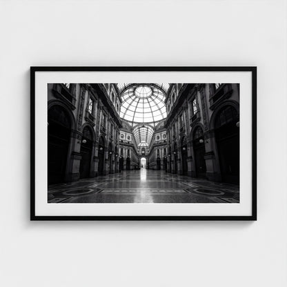 milan-galleria-empty 36x24 black frame