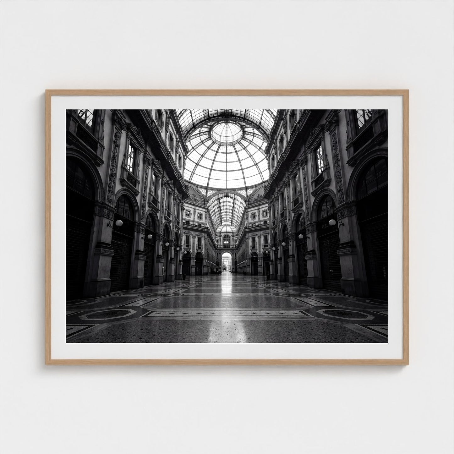 milan-galleria-empty 48x36 natural frame