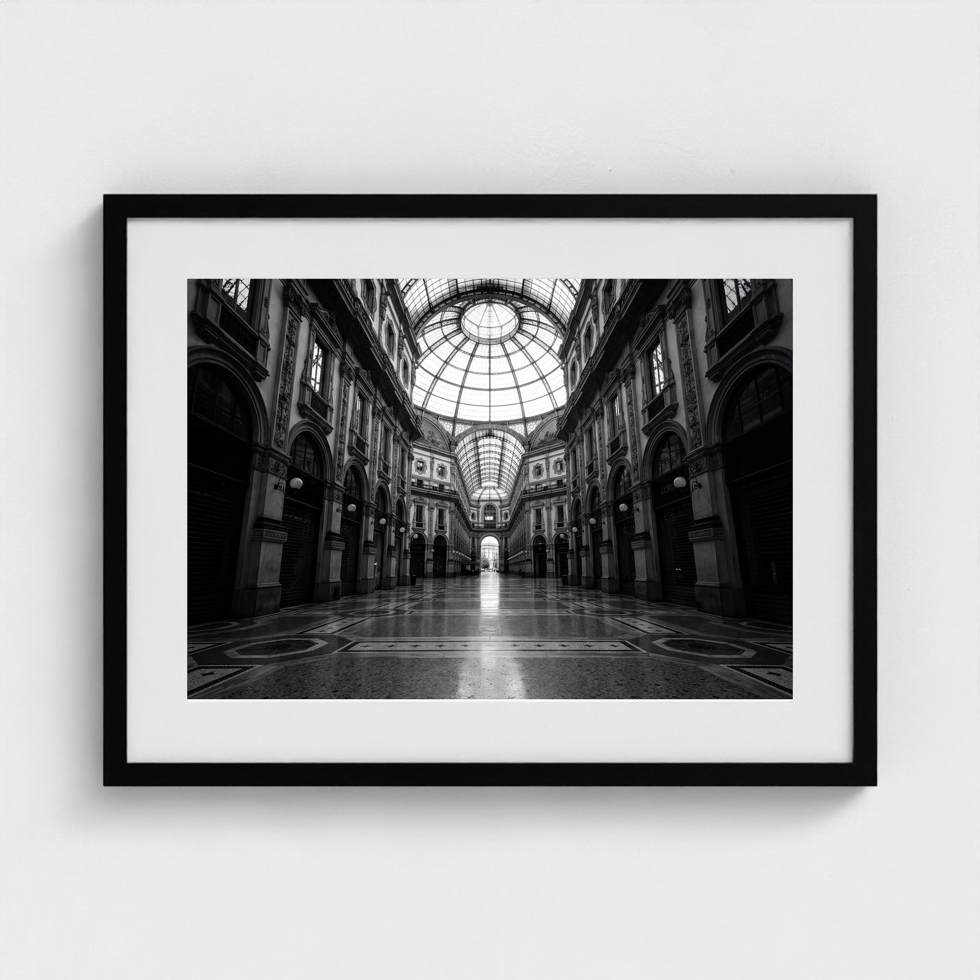 milan-galleria-empty framed