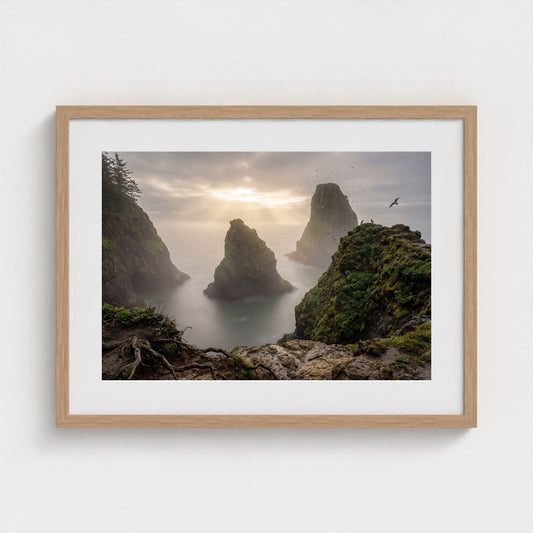 oregon-sea-stacks framed