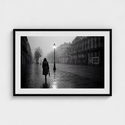 paris-midnight-rain 36x24 black frame