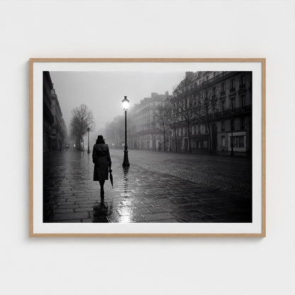 paris-midnight-rain 48x36 natural frame