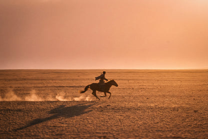 Raw unframed artwork — Horseman Wall Art — Fine Art Landscape Photography — source 13238371254575